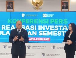 Realisasi Investasi Triwulan II 2025 Mencapai Rp 477,7 T