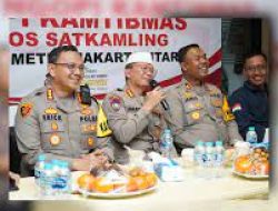 Polda Metro Serap Aspirasi di Satkamling Kelapa Gading